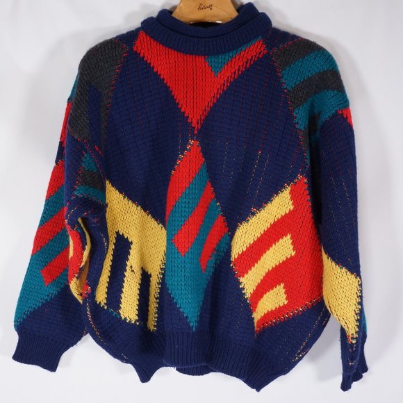 Vintage COOGI Sweater Mens M - Picture 1 of 12